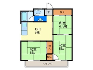 第２井川ビルの物件間取画像